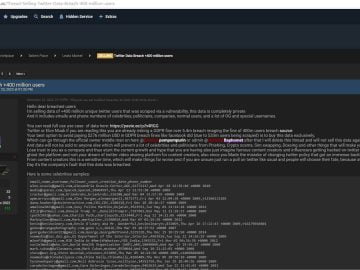 Twitter Data Breach +400 million users data leaked