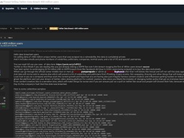 Twitter Data Breach +400 million users data leaked Twitter Data Breach +400 million users data leaked