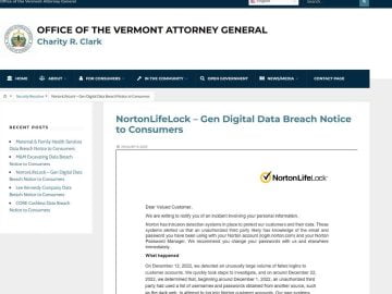 NortonLifeLock Password Manager accounts hacked. Customer data leaked on darkweb