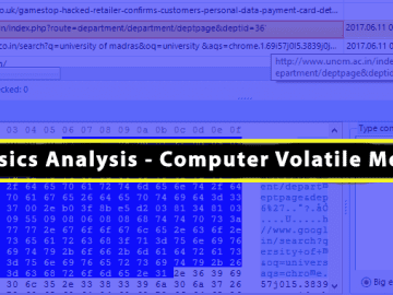 Live Cyber Forensics Analysis with Computer Volatile Memory