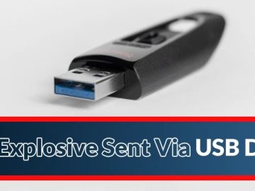 A Military-Type Explosive Sent Via USB Drive