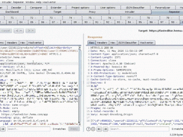 Blind SQL Injection at fasteditor.hema.com | by Jonathan Bouman