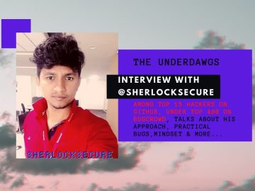 INTERVIEW w @SherlockSecure : TOP 15 on GITHUB | TOP 400 on BC | APPROACH, MINDSET & MORE...