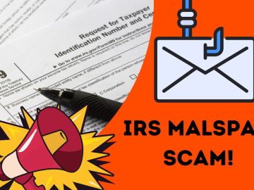 IRS tax forms W-9 email scam contains Emotet malware