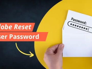 Adobe Reset User Password