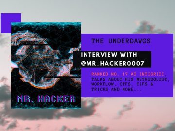 INTERVIEW WITH @MR_HACKER | TOP 20 on INTIGRITI | METHODOLOGY, TIPS & TRICKS, ETC.