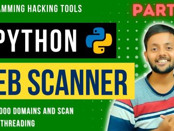 Python Web Scanner - Pt 04 | Python tldextract & Multithreading | Programming Hacking Tools