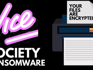 Vice Society ransomware