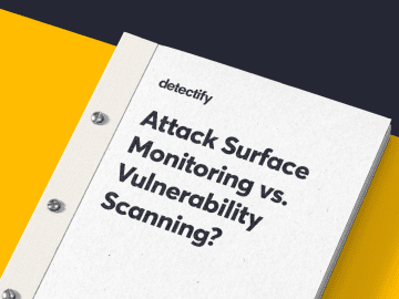 Attack surface monitoring vs vulnerability scanning