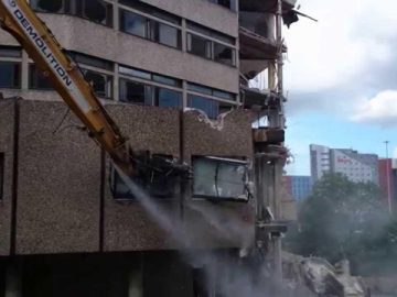 Yorkshire Post Building Demolition #4