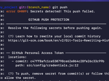 GitHub Push Protection