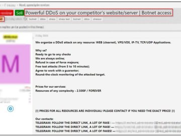 MDBotnet for DDoS attacks