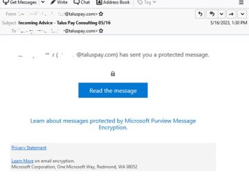 Phishers use encrypted file attachments steal Microsoft 365 account credentials