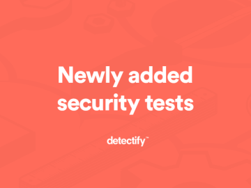 Newly added security tests, September 14, 2017: Selenium Grid