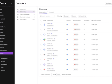 Vanta Vendor Risk Management automates security reviews and remediates issues