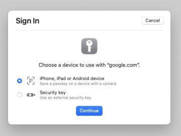 You can now use passkeys to login into your Google account