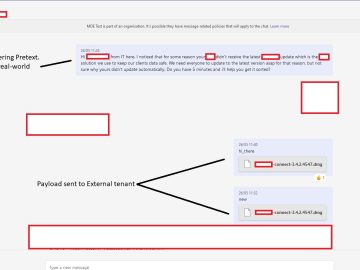 Microsoft Teams vulnerability allows attackers to deliver malware to employees