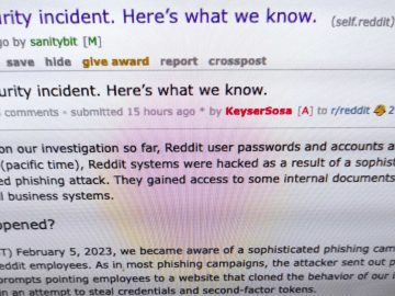 Reddit hacked