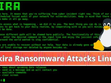 Akira Ransomware Expands to Linux with In-built Tor Website