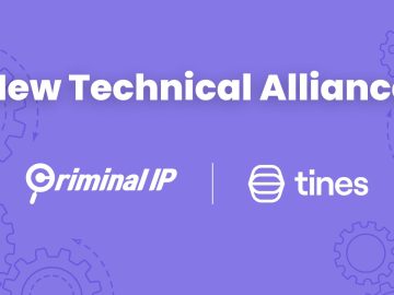 Criminal IP + Tines partnership