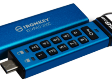 Kingston IronKey Keypad 200C hardware-encrypted USB Type-C drive released