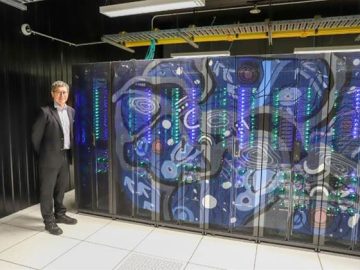 Swinburne supercomputer lights up