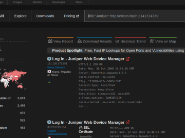 12,000 Juniper SRX firewalls and EX switches vulnerable to CVE-2023-36845