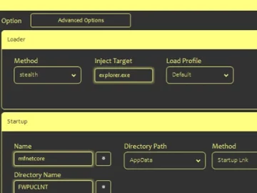 ASMCrypt Malware Loader