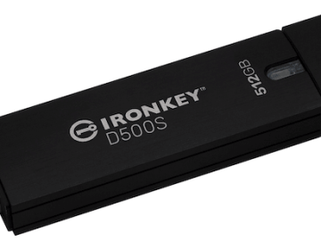 Kingston launches IronKey D500S, a hardware-encrypted USB flash drive