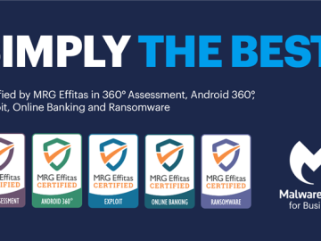 Malwarebytes wins every Q2 MRG Effitas award & scores 100% on new phishing test