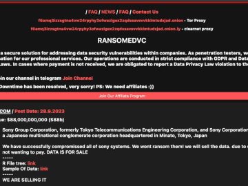 Ransomware Group Claims to Have Hacked ‘All Of Sony Systems’