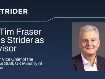 Strider Technologies Names Royal Navy and UK Ministry of Defence Veteran, Admiral Sir Tim Fraser, as an Advisor