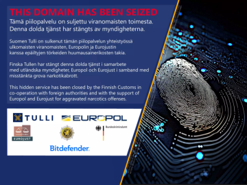 The dark web drug marketplace PIILOPUOTI dismantled by Finnish Customs