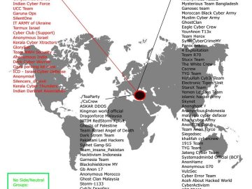 Israel Vs Palestine Hacker Groups