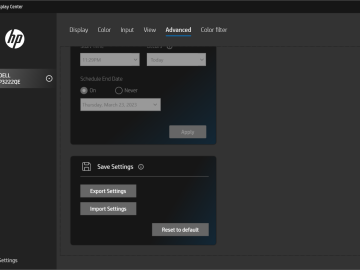 Hacking HP Display Monitors via Monitor Control Command Set (CVE-2023-5449)