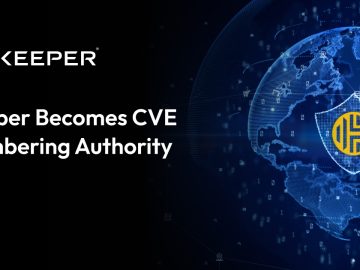 Keeper Security Becomes a CVE Numbering Authority