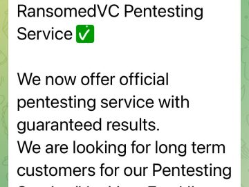 RansomedVC Pen Testing Service