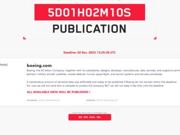 Boeing Confirms CyberAttack Amid Claims from Lockbit Ransomware Gang