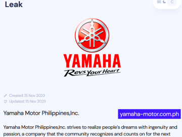 Cyberattack on Yamaha Motor