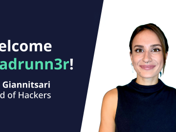 Get to know our new Head of Hackers: @r0adrunn3r!