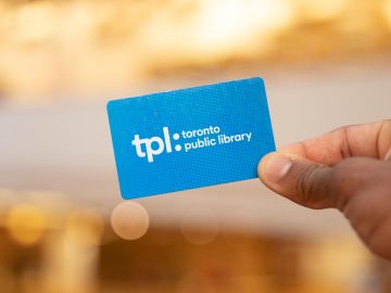 Toronto Public Library card