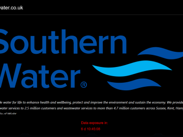 Black Basta gang claims the hack of the UK water utility Southern Water