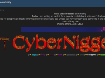IntelBroker Hacker Group and Cyber Niggers