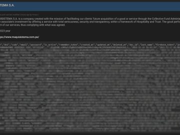 Maquisistema data leak