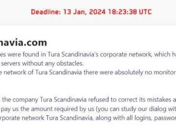 Tura Scandinavia AB Cyberattack