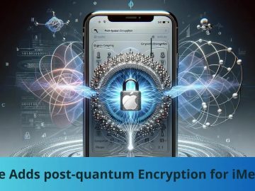 Apple Adds PQ3 post-quantum encryption for iMessage Apple Adds PQ3 post-quantum encryption for iMessage