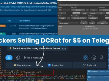 Hackers Selling DCRat Subscriptions for $5 on Telegram