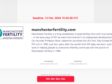 Manchester Fertility Cyberattack