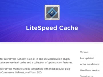 WordPress LiteSpeed Plugin