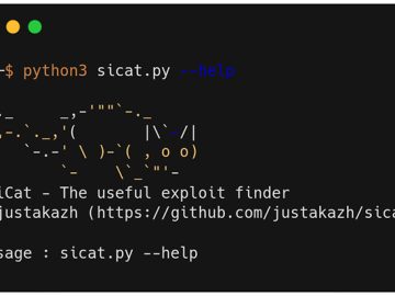 SiCat: Open-source exploit finder - Help Net Security